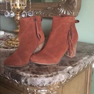 Toms Lunata Side Fringe Boots